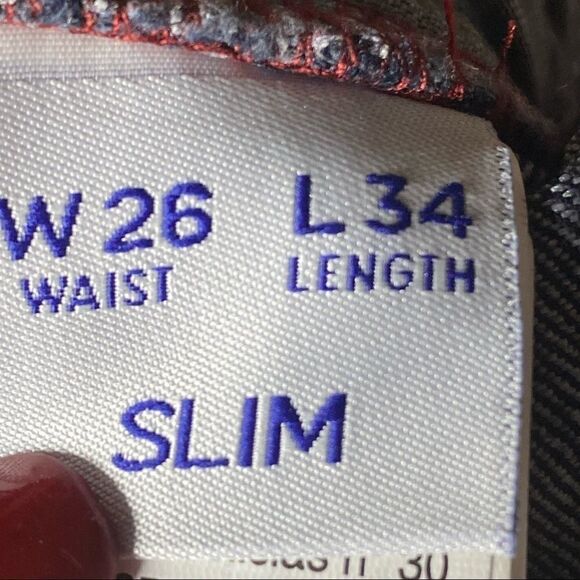 Jules | Button Fly High Rise Slim Jeans - Picture 4 of 7